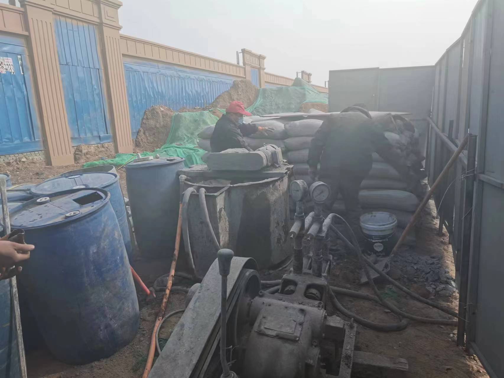 郯城地基沉降注浆加固